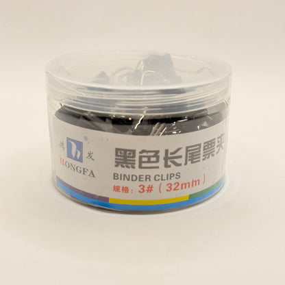 Hongfa 32mm binder clips (set of 24) - binder clips original photo - what’s new stationery
