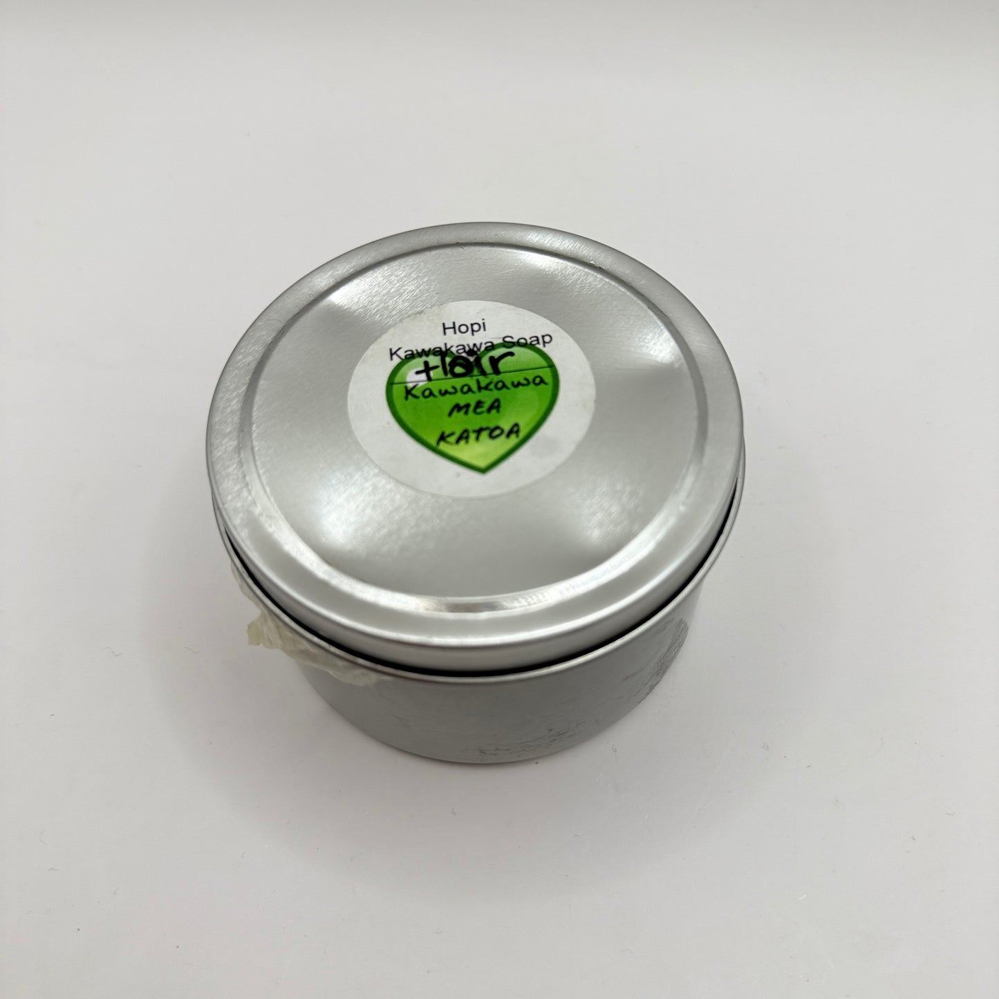 Hopi Kawakawa Soap Bar in Tin