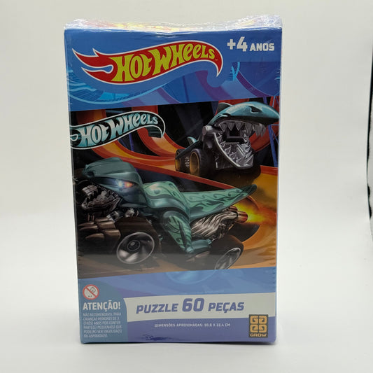 Hot wheels 60‑piece jigsaw puzzle - jigsaw puzzles toys