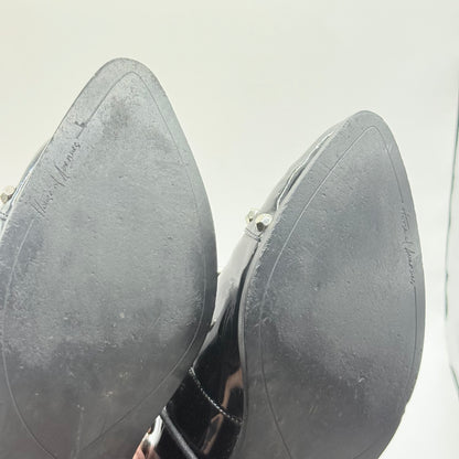 House of Avenues Studded Patent Brogues - Size 38