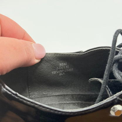 House of Avenues Studded Patent Brogues - Size 38