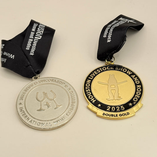 Houston Livestock Show & Rodeo 2025 Commemorative Medal Set (2 Pcs)