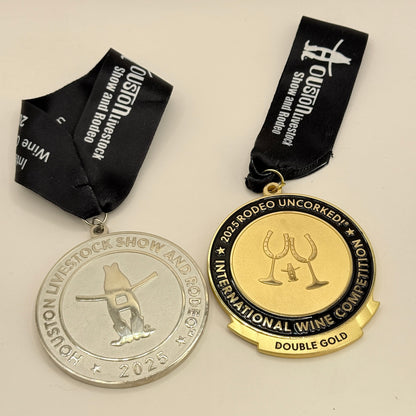 Houston Livestock Show & Rodeo 2025 Commemorative Medal Set (2 Pcs)