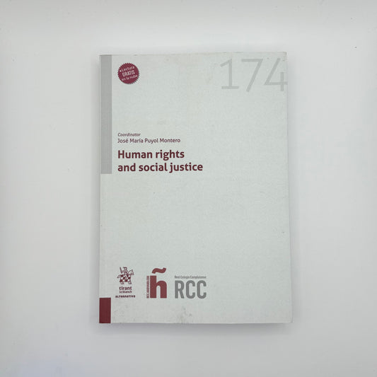 Human rights and social justice by josé maría puyol montero - print books printed media
