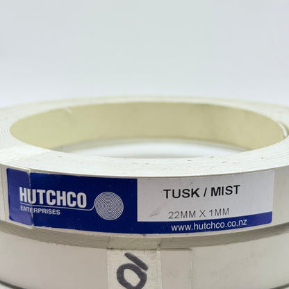 Hutchco 22mm PVC Edge Banding Roll (Tusk  Mist)