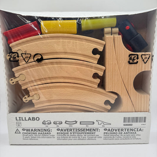 Ikea lillabo wooden train set - toy trains & train sets original photo - what’s new toys