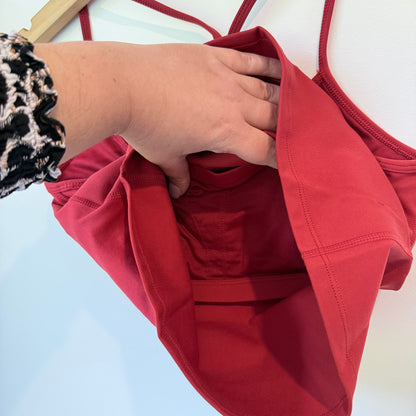 IKTUS Vera Tank Wine Red Size S