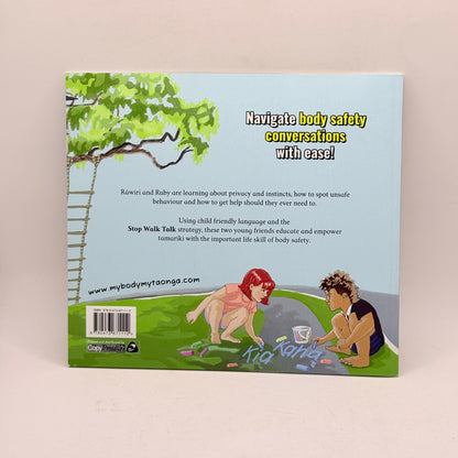 My Body My Taonga written by Rosalind Harrison and illustrated by Suzanne Simpson