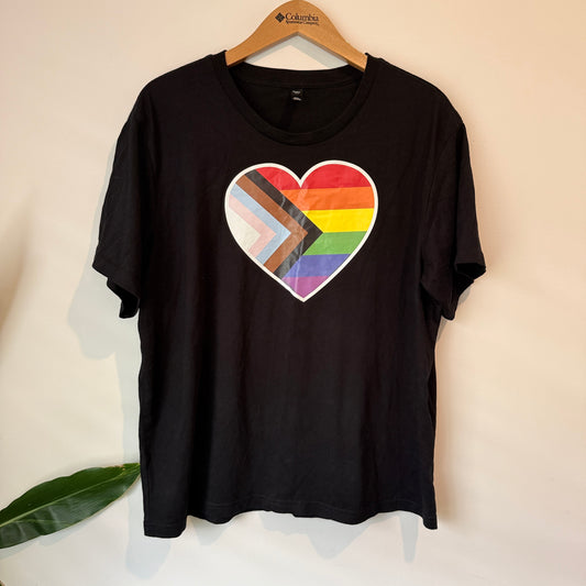 Ascolour Size 2XL Pride Heart Tee