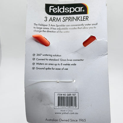 Feldspar 3 Arm Sprinkler with Spike