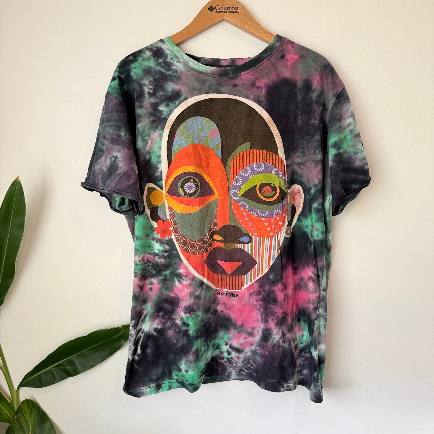 No Time Size M Tie-Dye T-Shirt