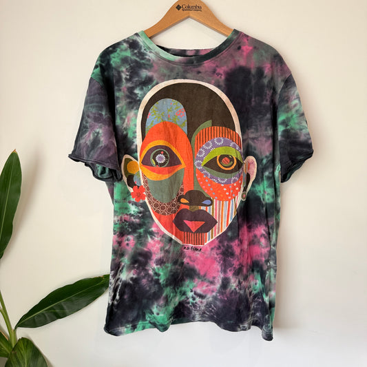 No Time Size M Tie-Dye T-Shirt
