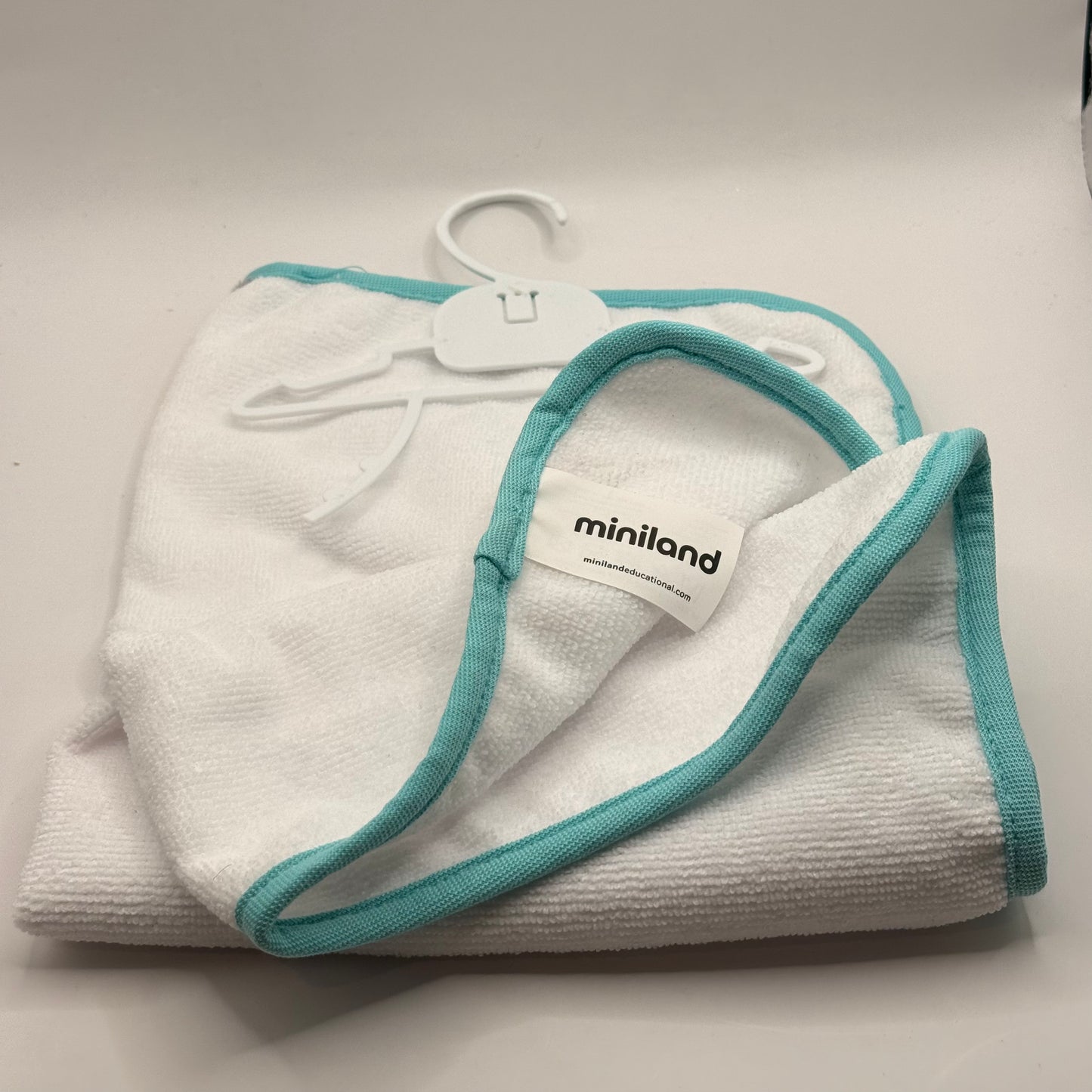 Miniland doll bath towel set for dolls up to 40cm - doll & action figure accessories baby accessories - original photo