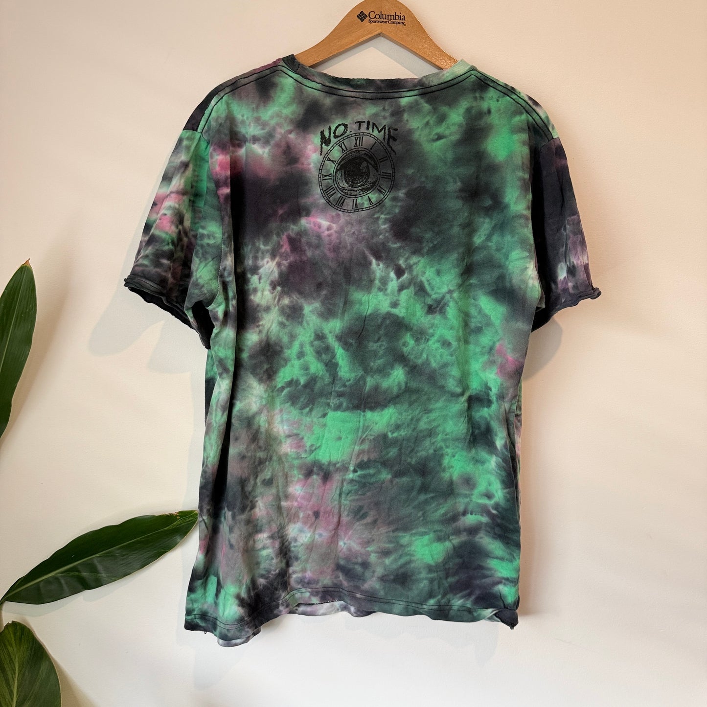 No Time Size M Tie-Dye T-Shirt