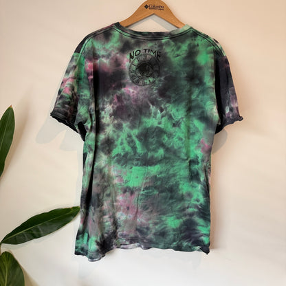 No Time Size M Tie-Dye T-Shirt