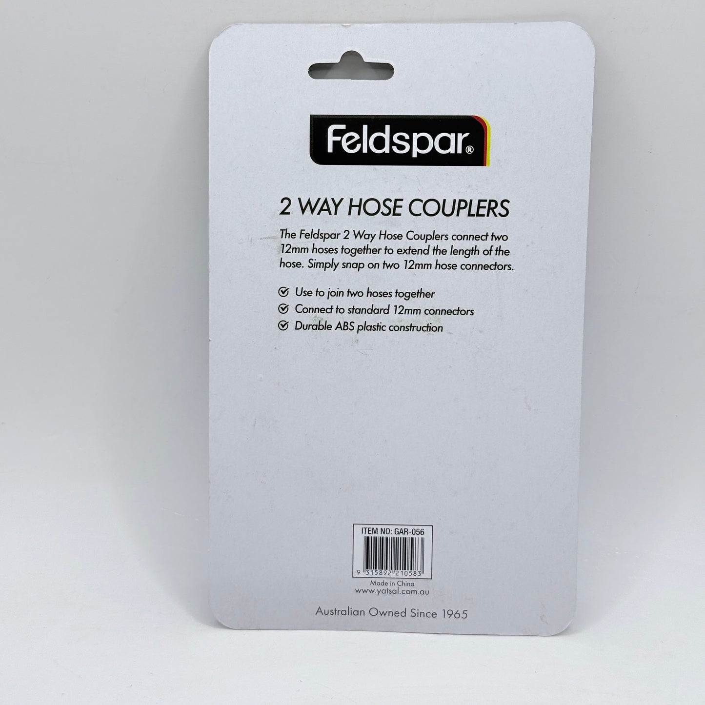 Feldspar 2 Way Hose Couplers (4 Pack)