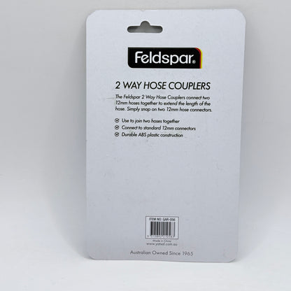 Feldspar 2 Way Hose Couplers (4 Pack)