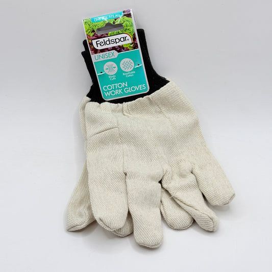 Feldspar Cotton Work Gloves (One Size)