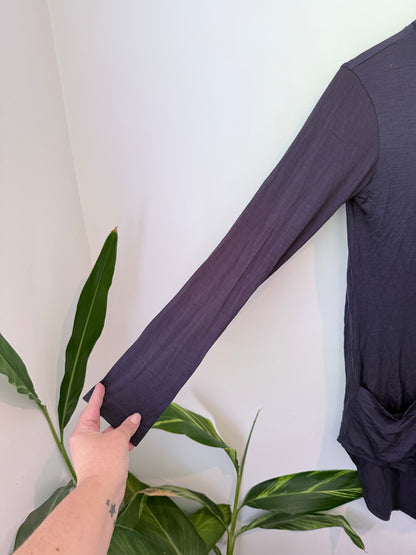 Flox (NZ Made) Size M 100% Merino Hooded Tunic