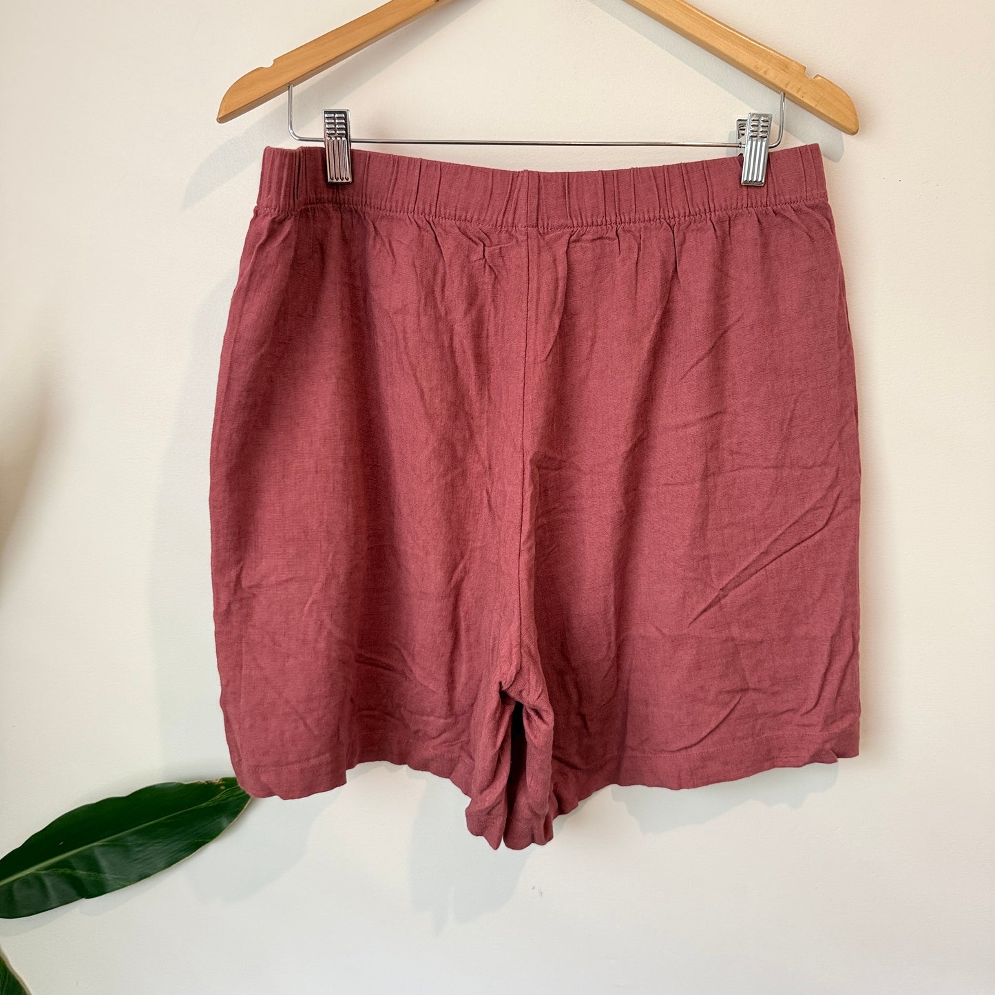 Brand Unknown Linen Blend Shorts Waist 87cm
