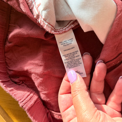 Brand Unknown Linen Blend Shorts Waist 87cm