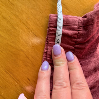 Brand Unknown Linen Blend Shorts Waist 87cm