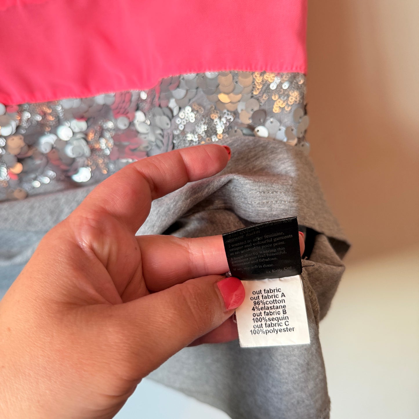 Augustine Size M Sleeveless Gray Tank Top