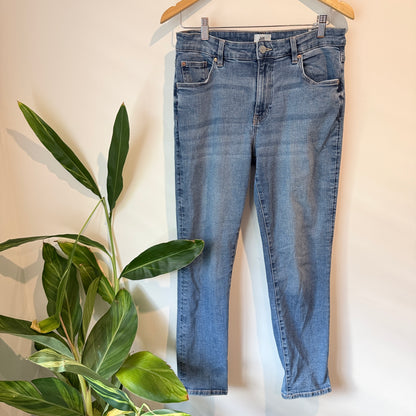 Just Jeans Size 11 Medium Blue Straight Fit Jeans