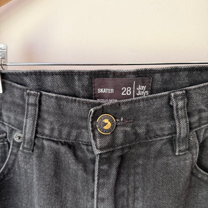Jay Jays Size 28 Black Denim Jeans