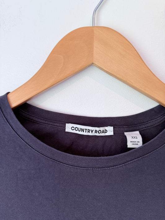 Country Road Size XXS Crewneck T-Shirt