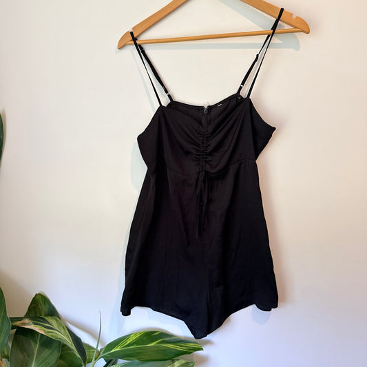 Brand Unknown U/Arm to U/Arm 46cm Black Mini Dress