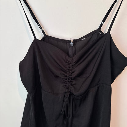 Brand Unknown U/Arm to U/Arm 46cm Black Mini Dress
