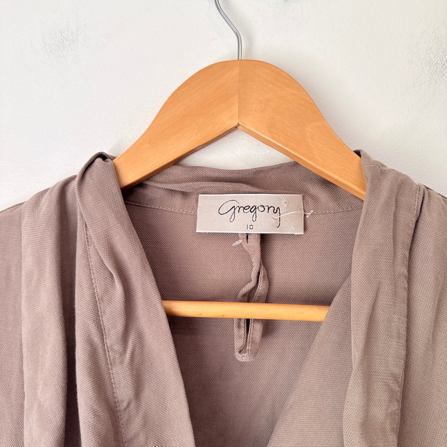Gregory (NZ Made) Size 10 Color-Blocked Dress