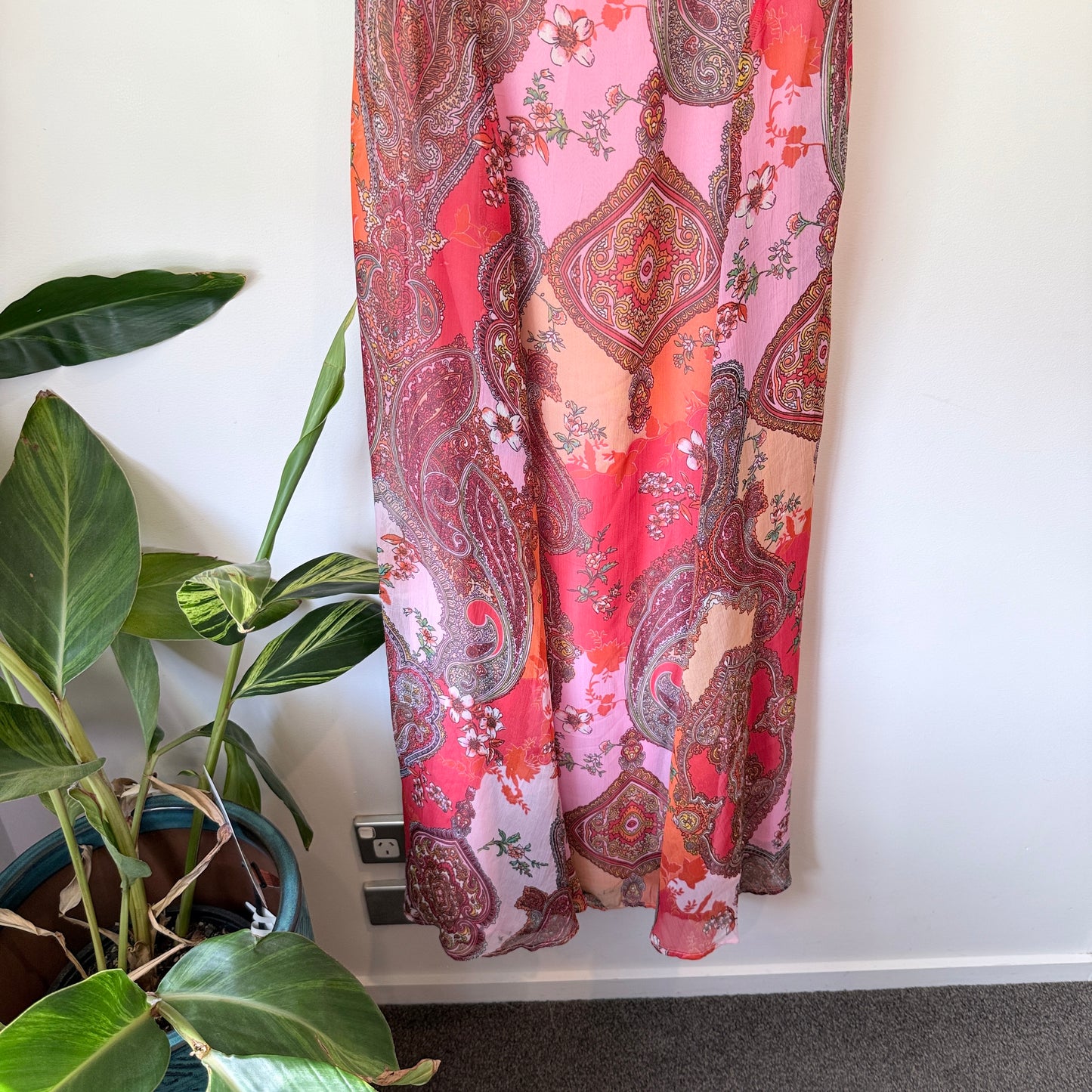 Woolworths Size 10 Sleeveless Boho Halter Dress