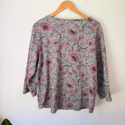 H & H Size 2XL Patterned Top