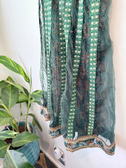 Ramsons U/Arm to U/Arm 42cm Girls Embroidered & Sequinned Dress