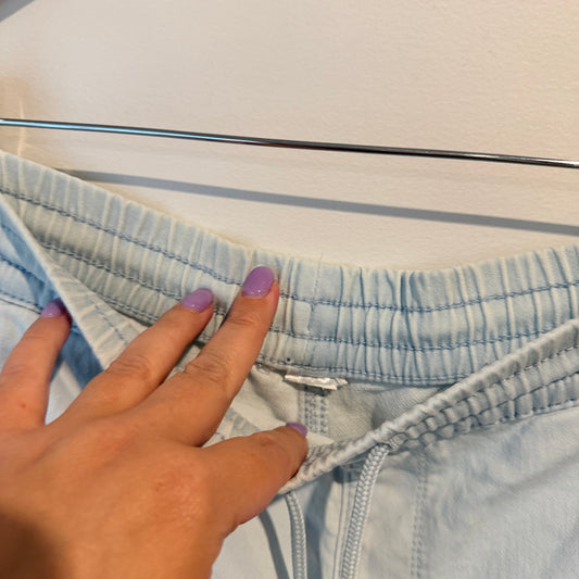 Light Wash Denim Shorts Waist 86cm