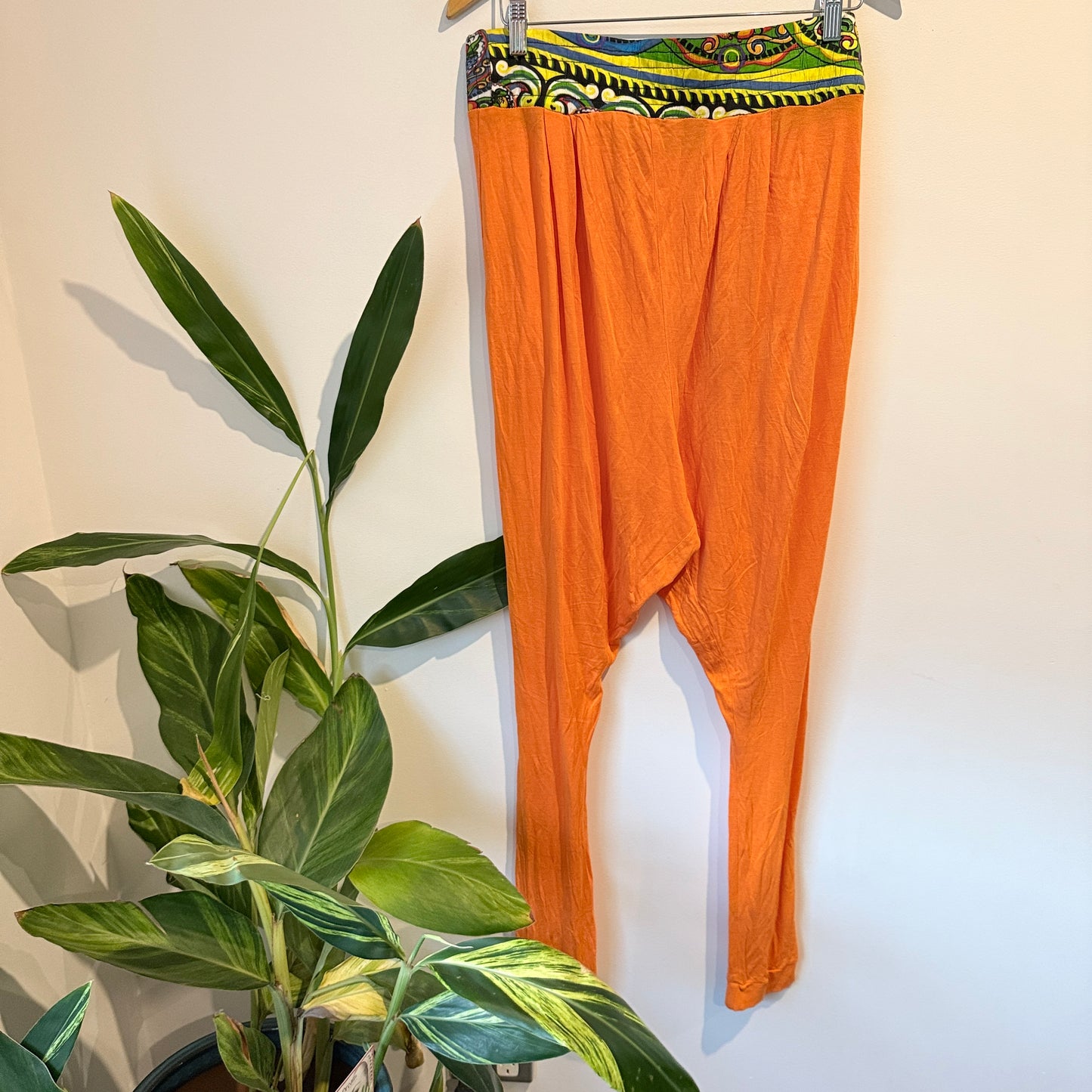 Fusion Size S Orange Harem Pants