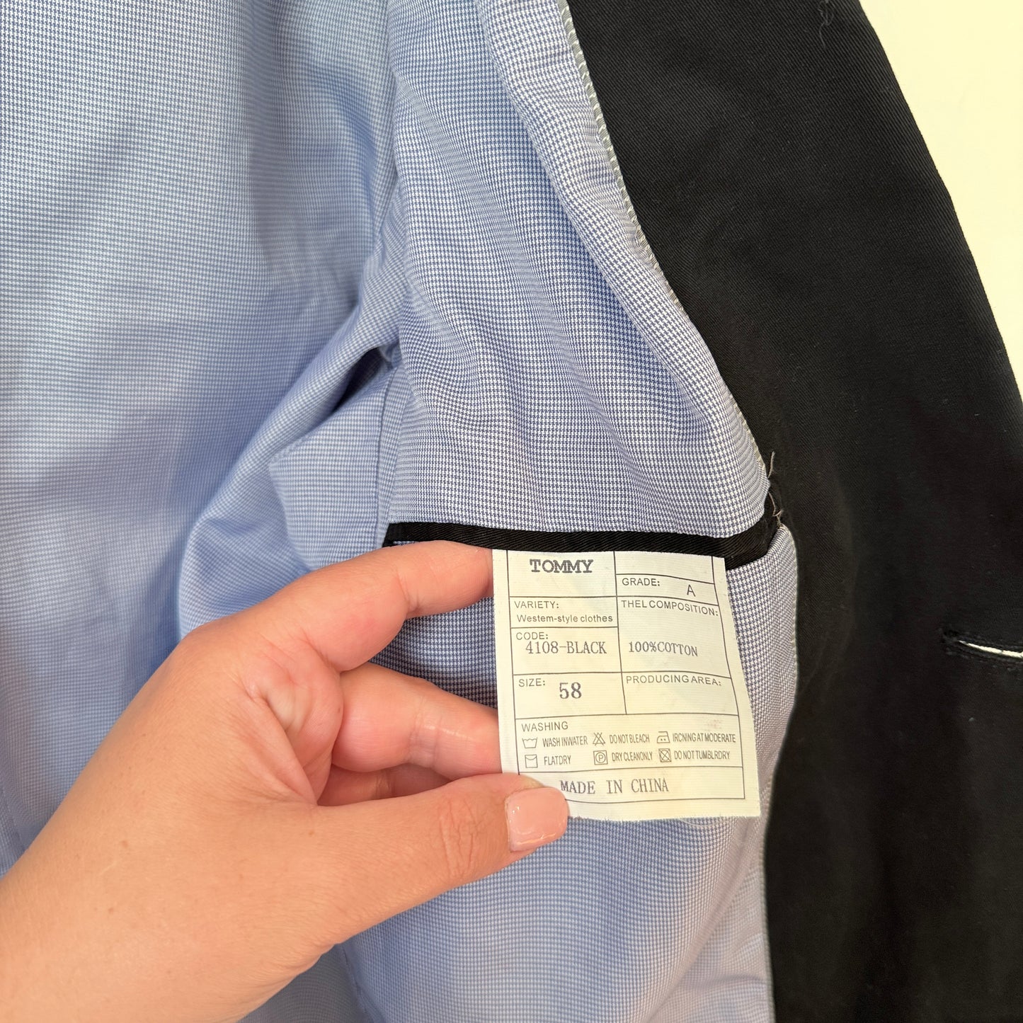 Tommy Gun Size 58 Blazer