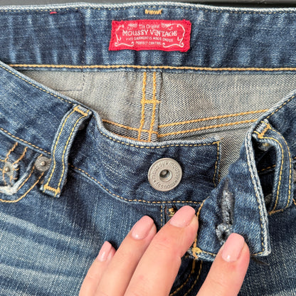 Moussy Vintage Size 24 Skinny Denim Jeans