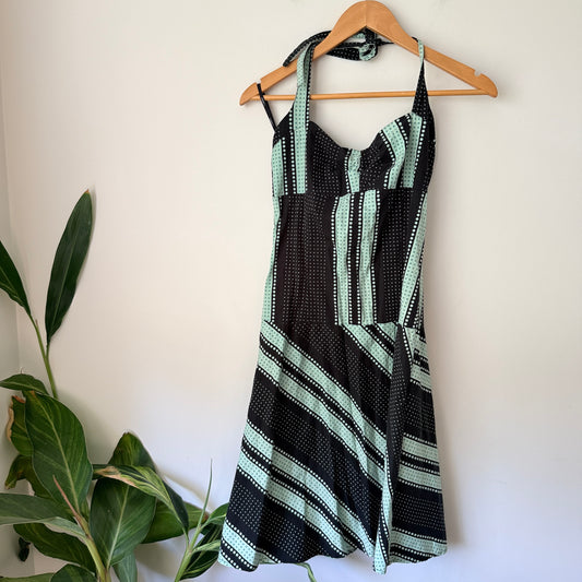 Ladakh Size 12 Halter-Style Maxi Dress