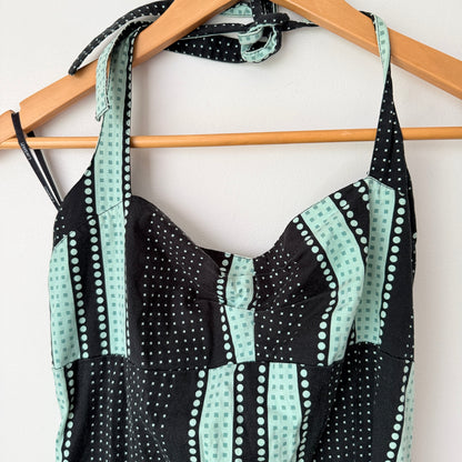 Ladakh Size 12 Halter-Style Maxi Dress