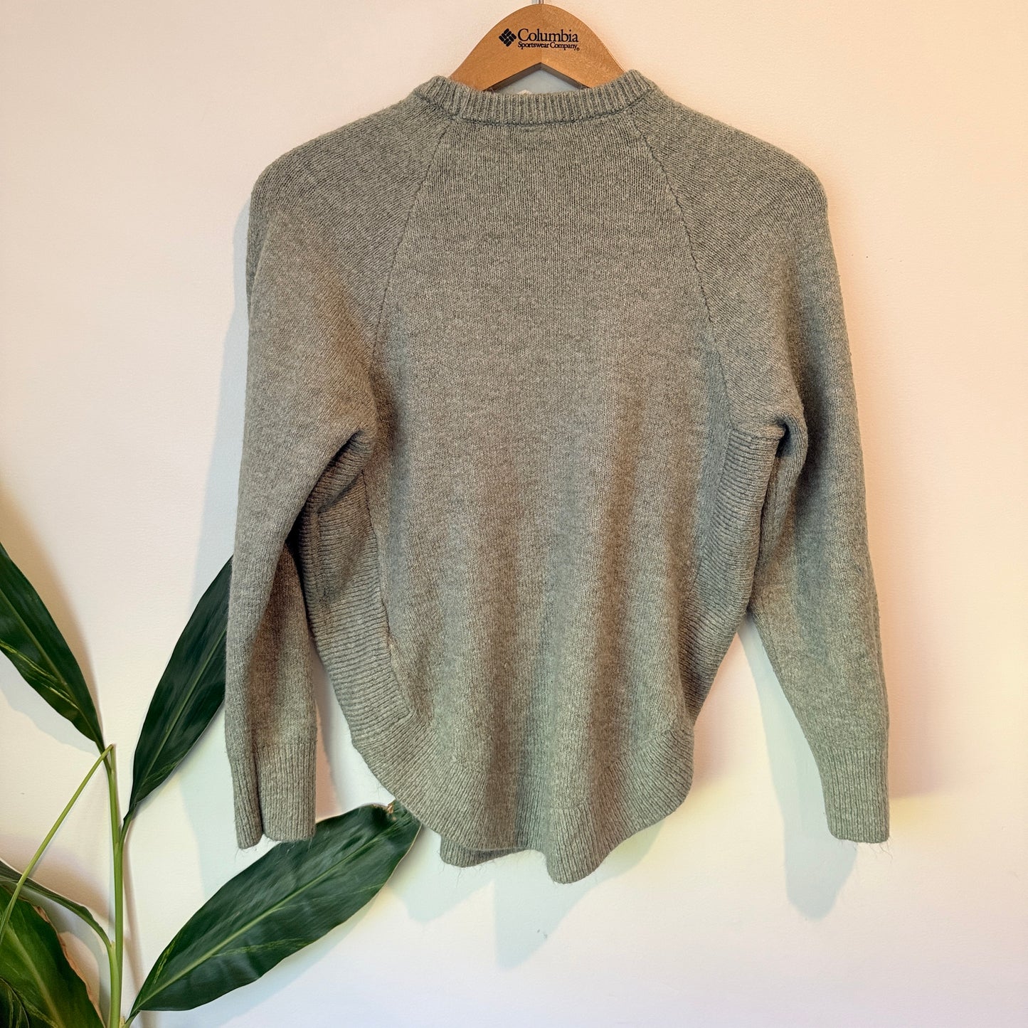H&H Knit Crew Neck Jumper Grey – Size S