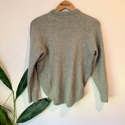 H&H Knit Crew Neck Jumper Grey – Size S