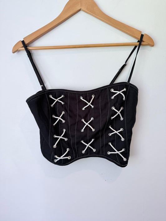 Pretty Little Thing Size 8 Corset Top