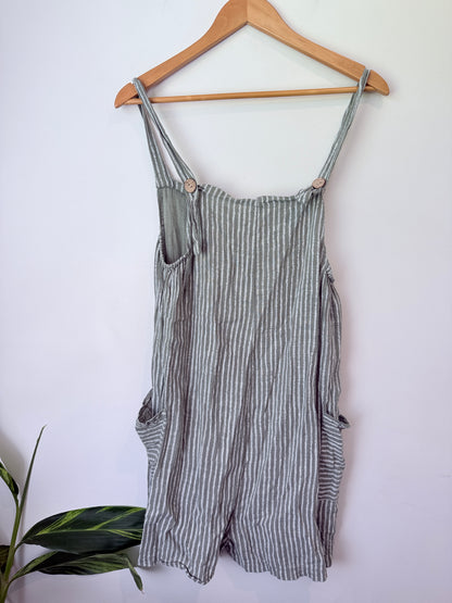 Brand Unknown Size U/Arm to U/Arm 42cm Striped Romper