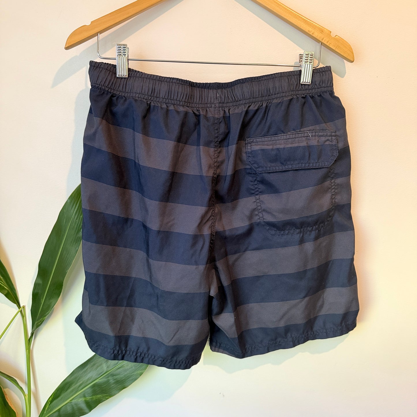 Anko Striped Board Shorts Navy – Size L
