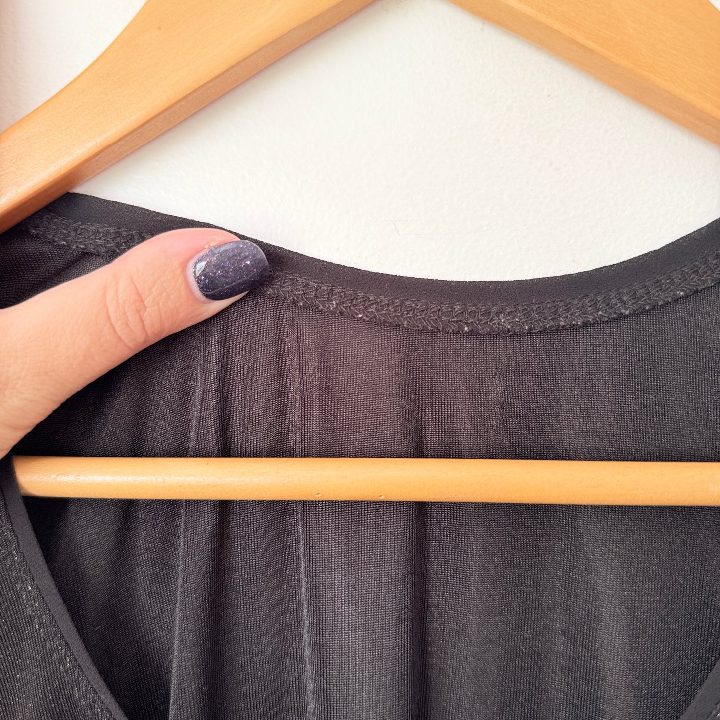 Portmans U/Arm to U/Arm 36cm Glitter Tank Top