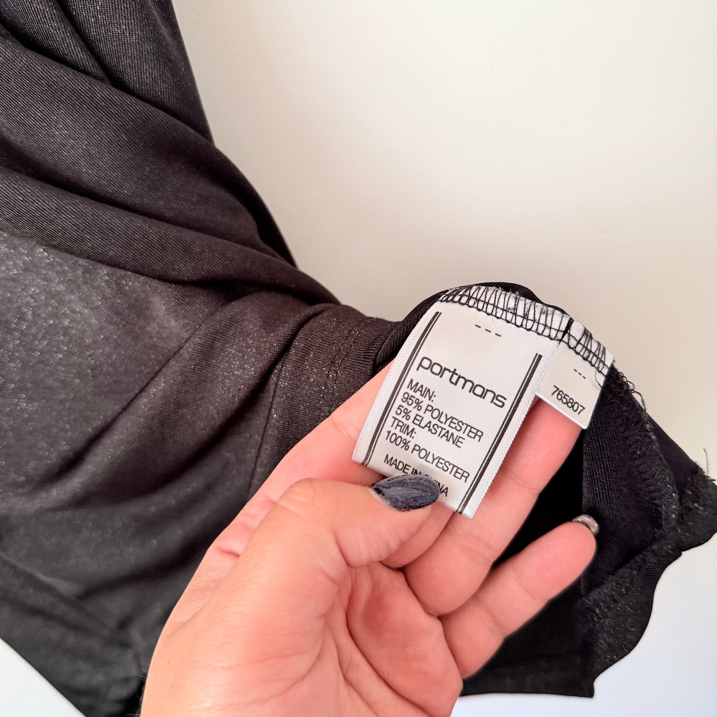 Portmans U/Arm to U/Arm 36cm Glitter Tank Top