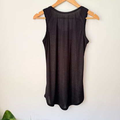 Portmans U/Arm to U/Arm 36cm Glitter Tank Top